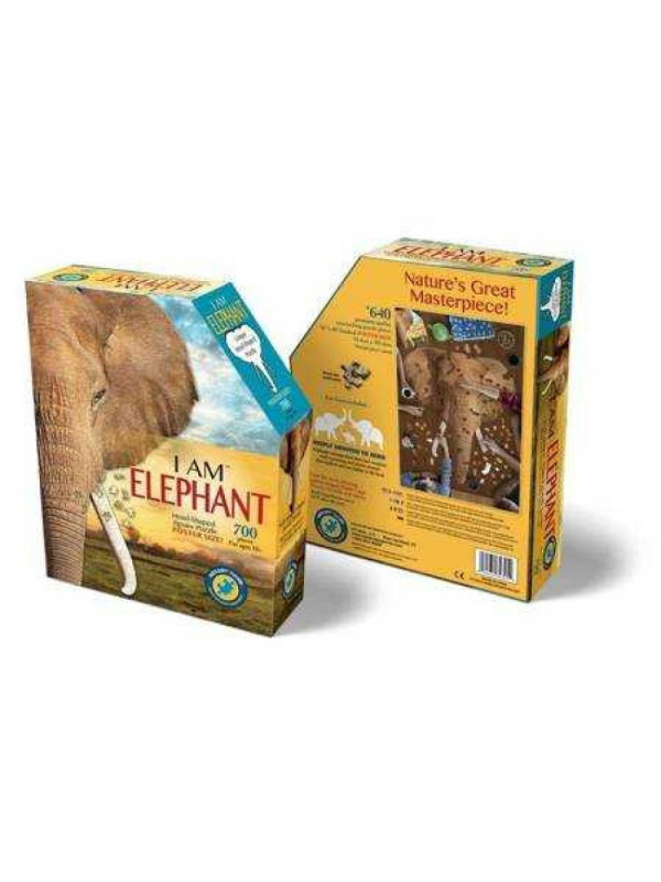 Puzzle I AM ELEFANT - Słoń - 700 elementów