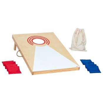 Cornhole throwing game