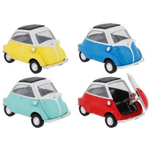 BMW Isetta, die cast, 1:24-27, L= 8,7 cm - set of 12