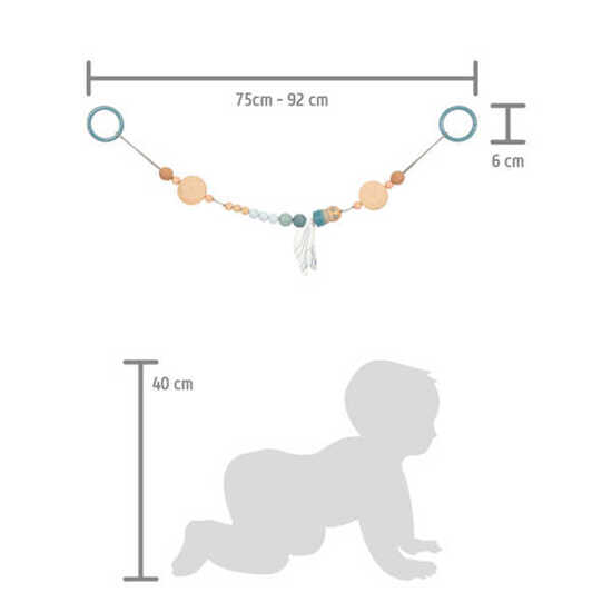 Baby Pram Chain "Seaside"