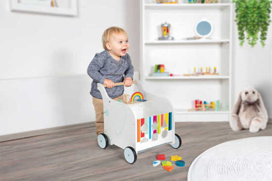 Baby Walker Toy Box Elephant