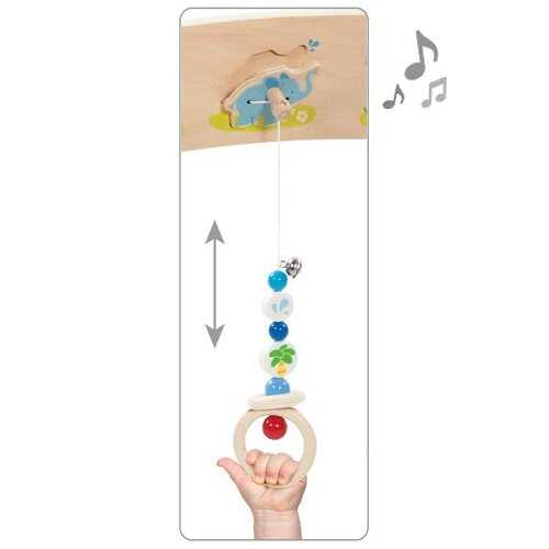 Baby gym z dźwiękami dzikich zwierząt