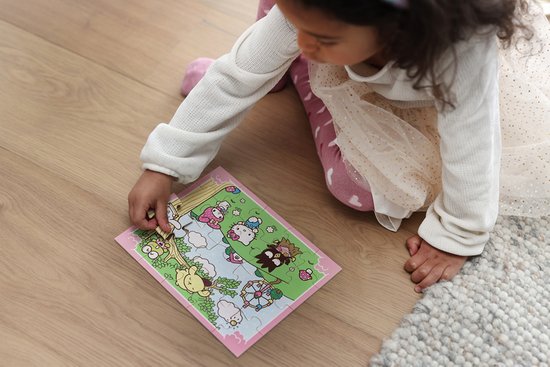 Drewniane puzzle 20 szt Hello Kitty