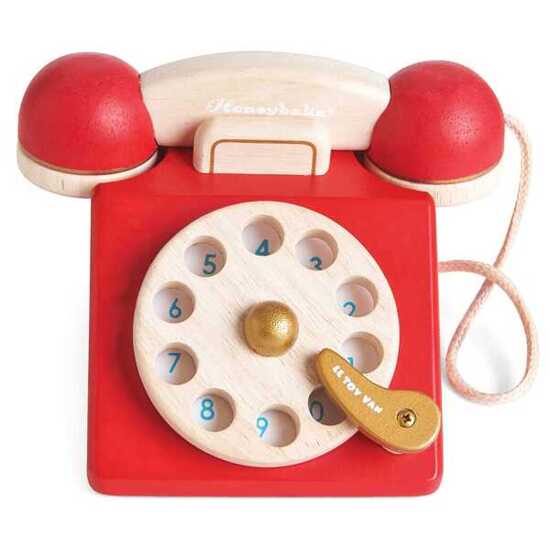 Drewniany telefon Vintage Le Toy Van