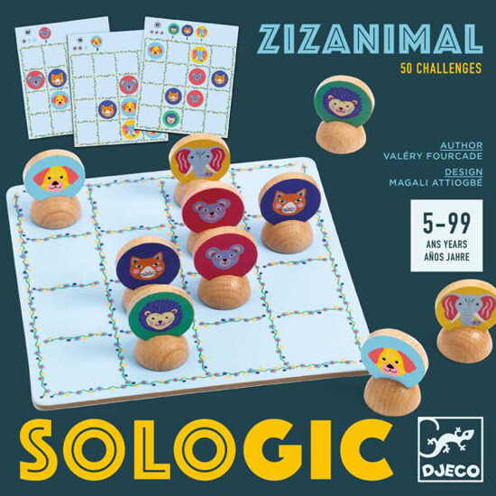 Gra logiczna SoLogic ZIZANIMAL DJ08592