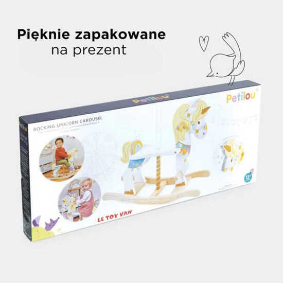 Konik na biegunach Jednorożec Le Toy Van