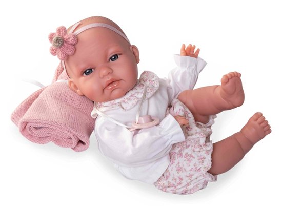 Lalka Baby Toneta Antonio Juan 70358 - Dziewczynka - 34 cm