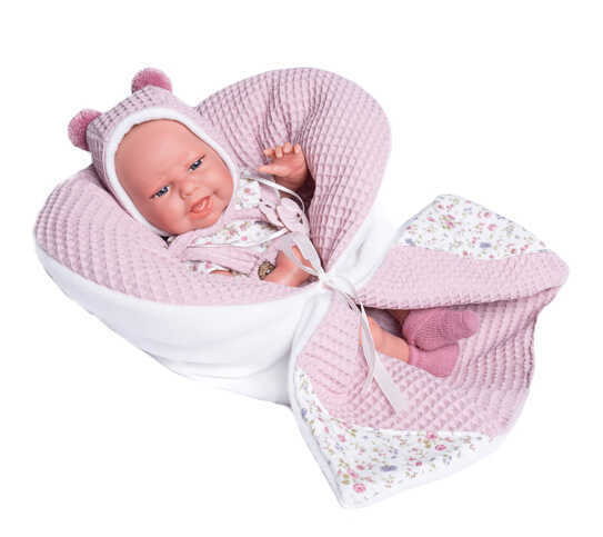 Lalka Recien Nacida Baby Clara Antonio Juan 60248 - Dziewczynka - 33 cm