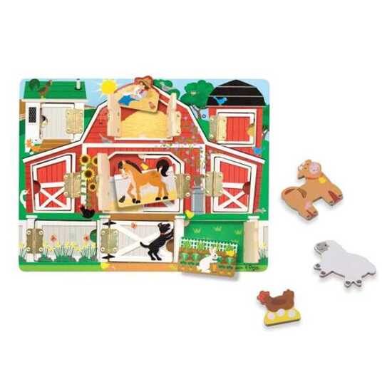 Melissa and Doug - Otwórz i zamknij - Układanka Zabawa w chowanego