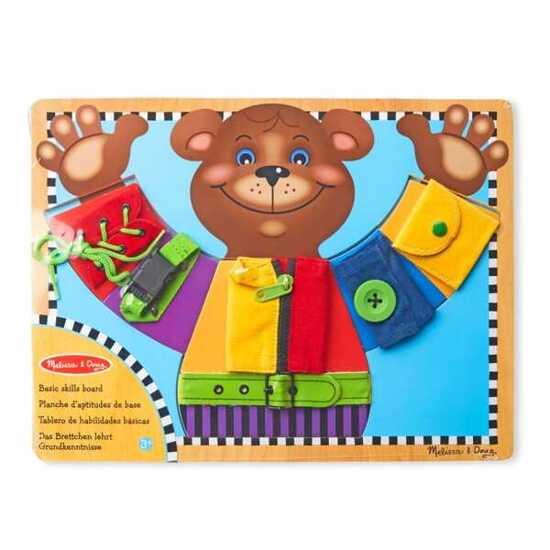 Melissa and Doug - Tablica motoryczna Ubierz misia