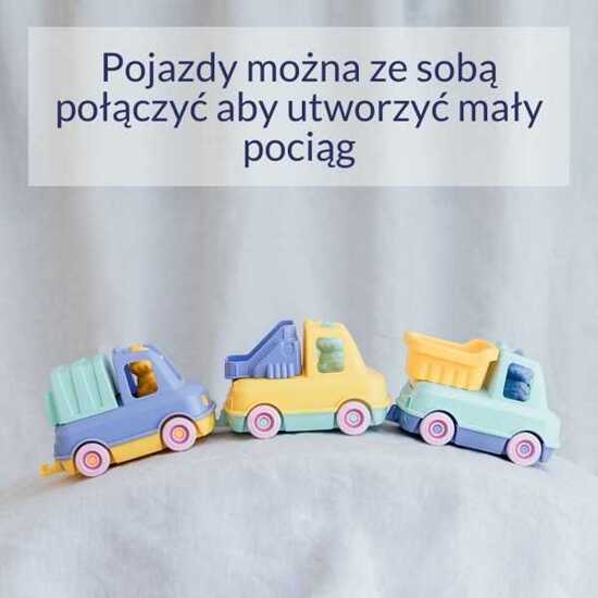 Moja pierwsza śmieciarka: Pomarańczowa Le Jouet Simple