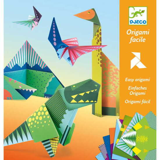 Origami DINOZAURY zestaw 24 szt DJ08758