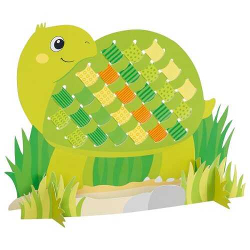 Paper weaving craft kit - animals