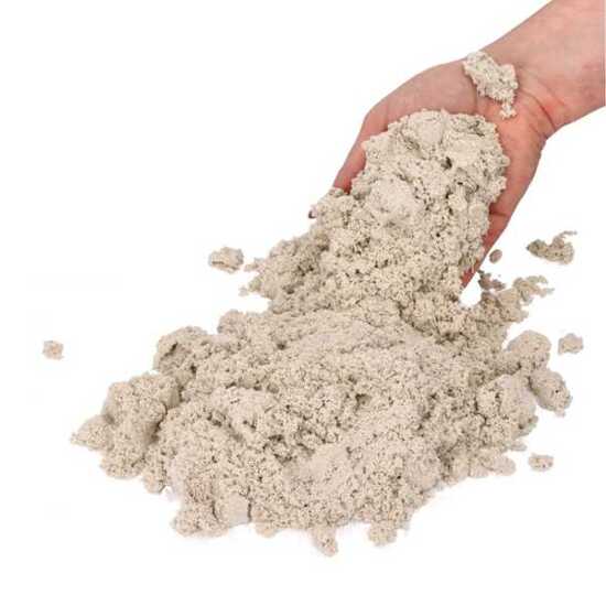 Piasek kinetyczny 2 kg NaturSand z foremkami "Prehistoria"