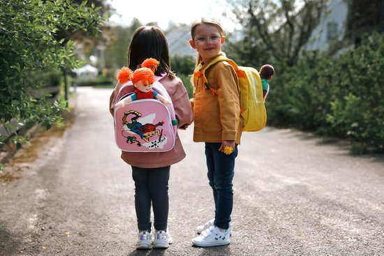 Plecak dla przedszkolaka dla dziewczynki różowy Pippi