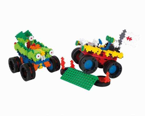 Plus-Plus GO!, Mini Mix 600 szt.Monster Trucks