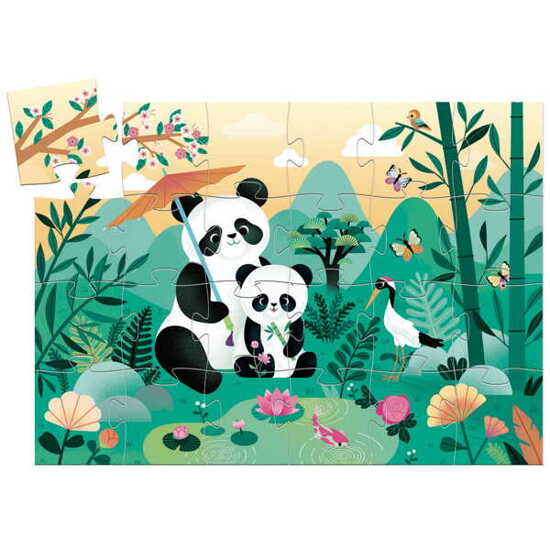 Puzzle tekturowe PANDA LEO 24 el. DJ07282