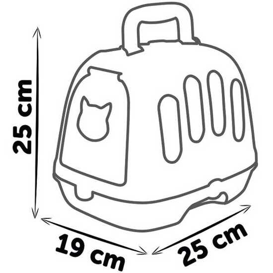 SMOBY Zestaw 2w1 Kontener dla Kota + Interaktywny Miauczący Kot