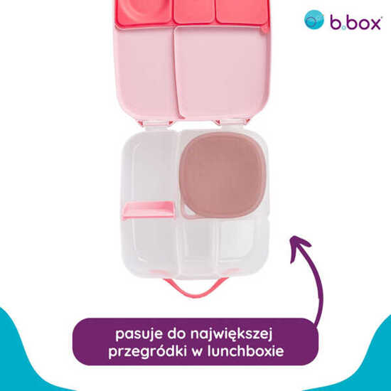 Silikonowy pojemnik z pokrywką do lunchboxa Berry, b.box