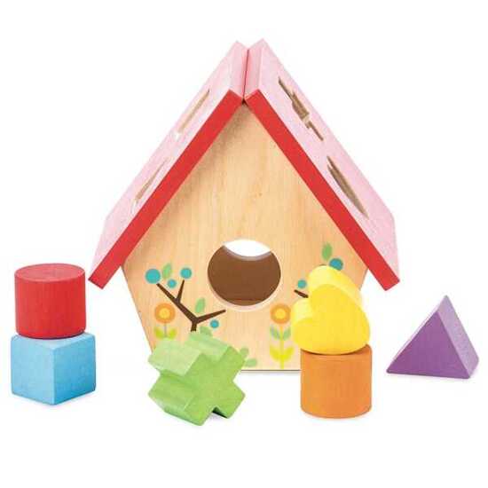 Sorter kształtów drewniany domek My little bird Le Toy Van