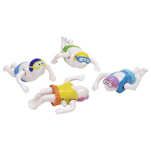 Swimmer with wind-up motor - set of 12