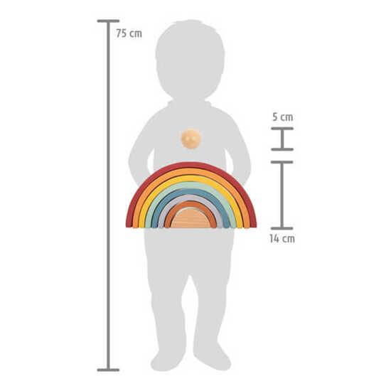 Tęcza - Drewniane Klocki "Safari"