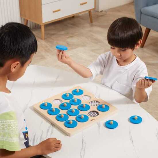 Viga Memory Gra Pamięciowa Zgadnij Obrazki 10 Kart Montessori