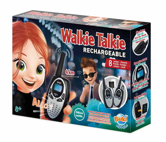 WALKIE-TALKIE z akumulatorem - zasięg 4 km TW02