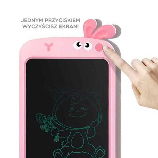 WOOPIE Tablet Graficzny 8.5" Dino dla Dzieci do Rysowania Znikopis + Rysik