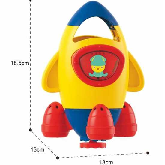 WOOPIE Zabawka do Kąpieli Interaktywna Rakieta Przelewowa