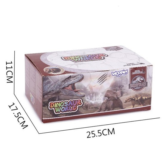 WOOPIE Zestaw XL Figurki Dinozaury + Kuferek + Mata