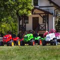 FALK Traktorek X Tractor Zielony z Przyczepką Klakson od 2 Lat