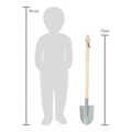 Shovels, set of 6, grey