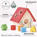 Sorter kształtów drewniany domek My little bird Le Toy Van