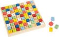 Sudoku gra logiczna dla dzieci, pomoce montessori small foot design - drewniana gra edukacyjna dla 6 latka